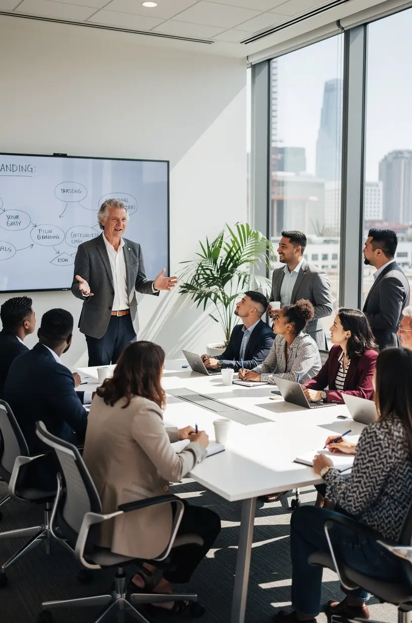 Klient podpisujący umowę na usługi agencji personal brandingowej podczas indywidualnej konsultacji.